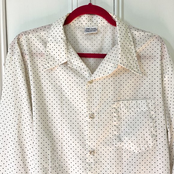 vintage polka dot button down - Picture 1 of 11